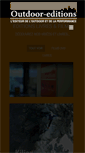 Mobile Screenshot of outdoor-editions.fr